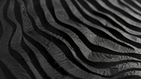 Close Up View of Black Surface.の素材