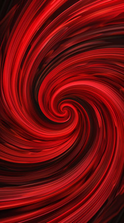 Abstract red swirling pattern. Optical illusion.の素材