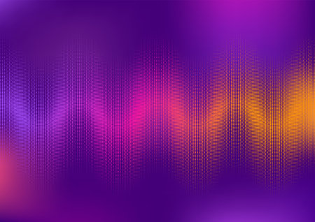 Halftone with vivid gradients abstract designのイラスト素材
