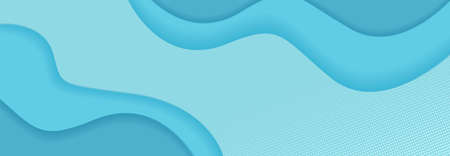 Vector abstract banner geometric fluid shapes background designのイラスト素材