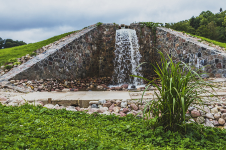 Liepajas district is a very good, clear Bath sourceのeditorial素材