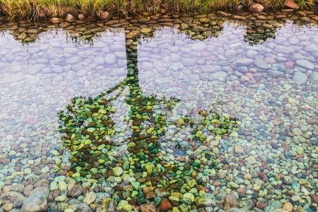 Liepajas district is a very good, clear Bath sourceの写真素材