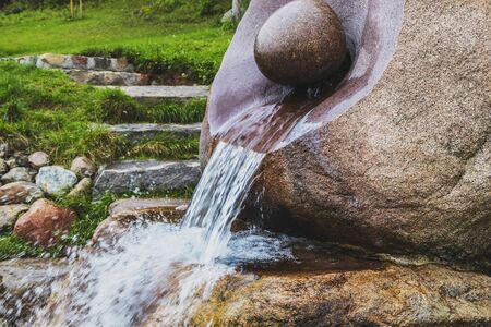 Liepajas district is a very good, clear Bath sourceの写真素材