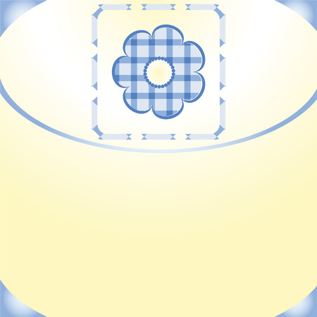 abstract flower vector backgroundのイラスト素材