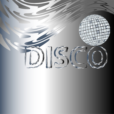 abstract disco backgroundのイラスト素材