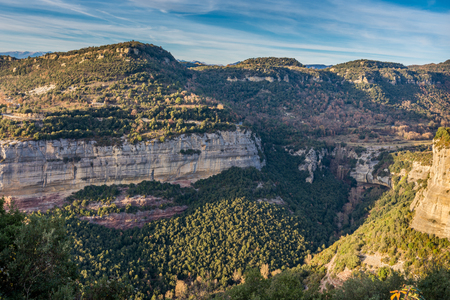 Mountains of Collsacabra, Spain.の写真素材