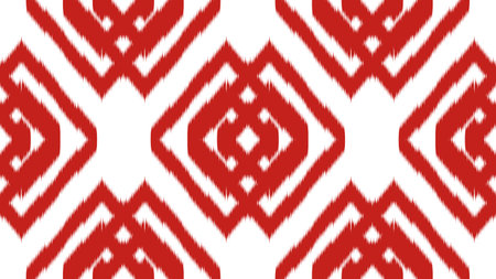 Traditional tribal or Modern native ikat pattern. Geometric ethnic background for pattern seamless design or wallpaper.の写真素材