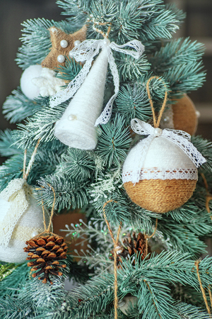 Christmas picture. Christmas background of New Year decorations.Christmas background,の写真素材