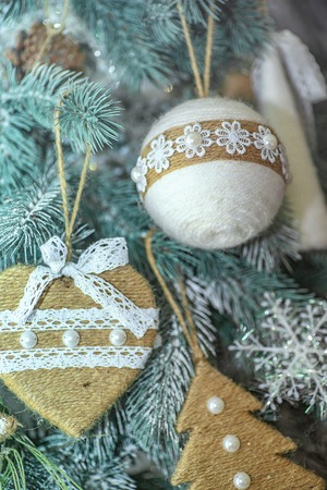 Christmas picture. Christmas background of New Year decorations.Christmas background,の写真素材