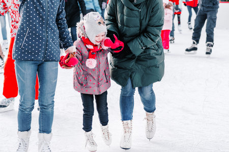 Slovakia.Bratislava.05.01.2020.Soft,Selective focus.Enjoying winter outdoor...