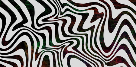 Zebra skin texture. Animal print. Abstract background. 3d renderingの写真素材