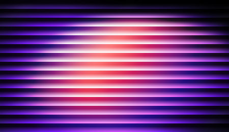 Abstract background with glowing lines. Vector illustration for your graphic design.の写真素材