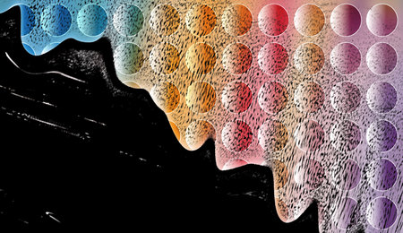 Abstract background for design. Creative element for design. Digitally Generated Image.の写真素材