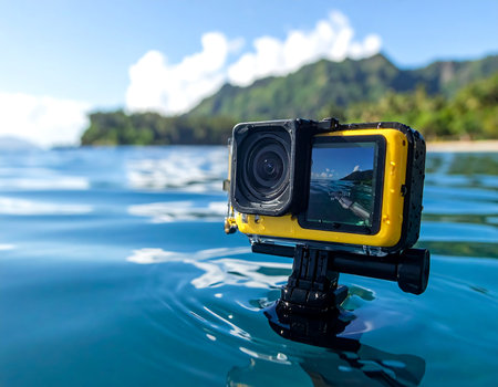 Stainless steel thermos isolated on white background. 3d rendering.の素材