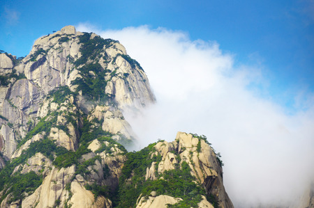 huangshan sceneryのeditorial素材