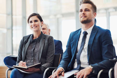 Great strides for your company can be yours by attending conferencesの写真素材