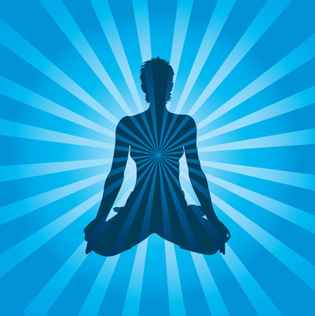 Yoga asanaのイラスト素材