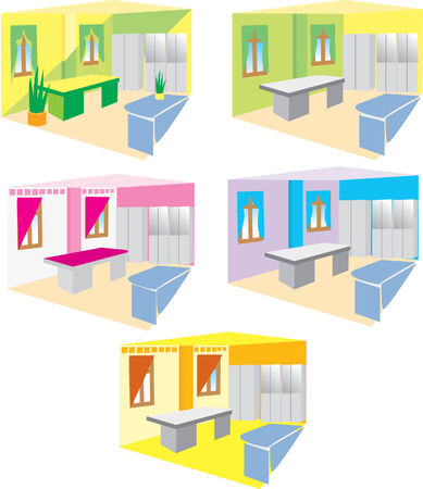 Interior designのイラスト素材