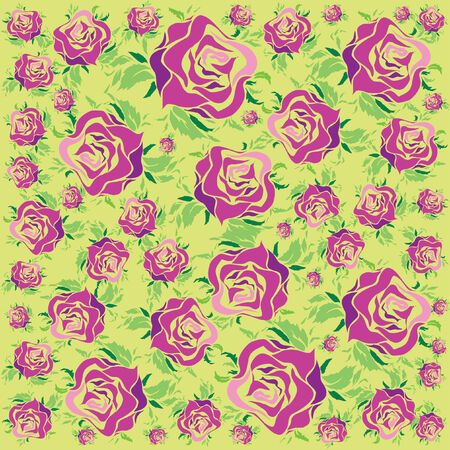 Roses backgroundのイラスト素材