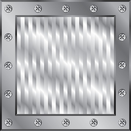 Metallic frameのイラスト素材