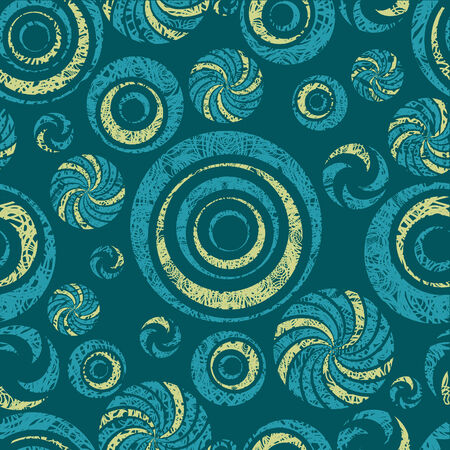 Seamless abstract grunge pattern 4 (From my big のイラスト素材
