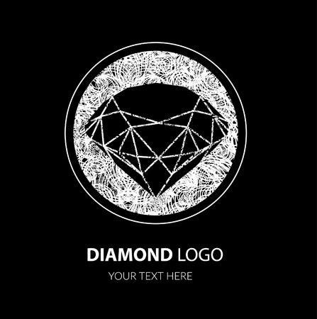 Vector modern diamond logo -  colorful designのイラスト素材