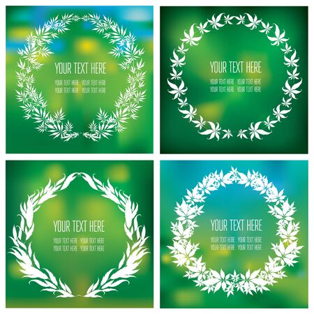 Vector stylish floral background. Design elements can be used for invitation, greeting cardsのイラスト素材