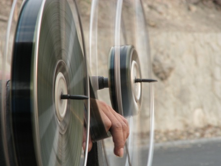 Film splicer and viewerの写真素材