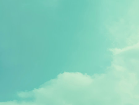 Many white clouds  in the blue sky background,soft clouds...