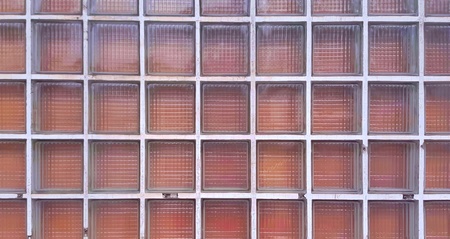 glass block background.glass square wallpaper .Square block wallの写真素材