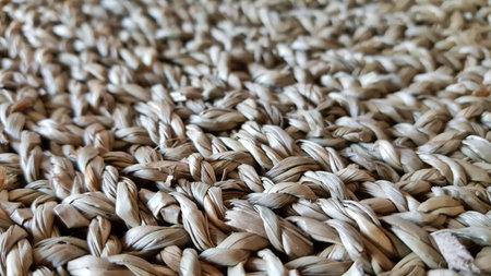 close up of wicker texture,nature background.