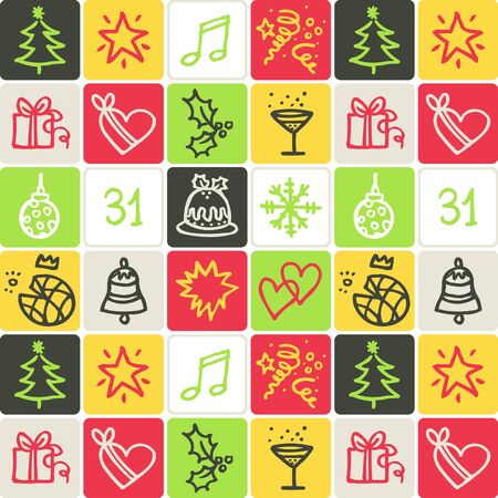 Hand Drawn Icons Set - Celebrationsのイラスト素材