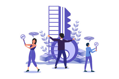 Opportunity Cost Marketing Landing Pageのイラスト素材