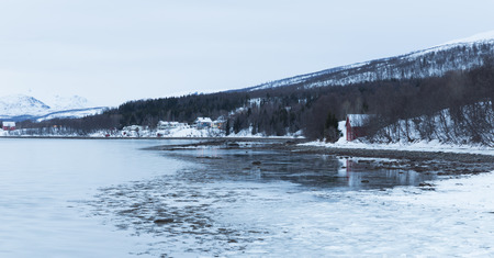 Norway in winter trip to the island Senja near Tromso