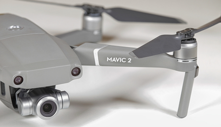 ROME, ITALY - SEPTEMBER 9, 2018: close-up photograph of the new Mavic 2 Zoom DJIのeditorial素材