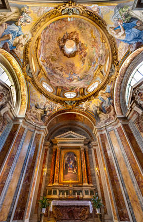 ROME, ITALY - AUGUST 11, 2019: The Basilica of Saint Sabina, a historic church on the Aventine Hill in Rome, Italyのeditorial素材