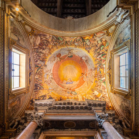 ROME, ITALY - AUGUST 11, 2019: The Basilica of Saint Sabina, a historic church on the Aventine Hill in Rome, Italyのeditorial素材