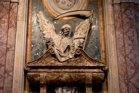 Rome, Italy - April 25, 2016: Saint Peter in Chains, a Roman Catholic church in Rome, Italy, best known for being the home of Michelangelo's statue of Mosesのeditorial素材