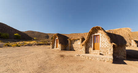 Uyuni, Bolivia - october 02, 2018: Jukil Community Lodge, a salt hotel in Santiago de Agencha, a small village in the Salar de Uyuni, in Boliviaのeditorial素材