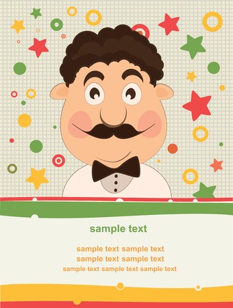 Happy father s day greeting card のイラスト素材