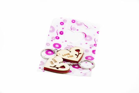 two love heartsの写真素材