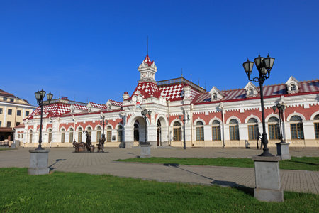 Old train station in Yekaterinburg