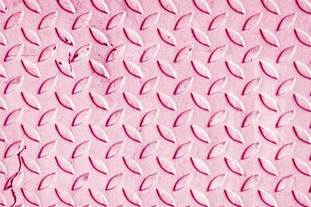 Pink steel texture background abstract metallic pattern.