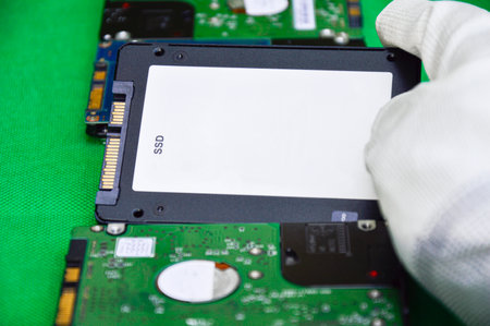 SSD is a hard disk that is more popular to use. old hard disk