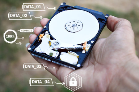 Important information security concepts must be protected.の写真素材