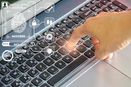 Important information security concepts must be protected.の写真素材