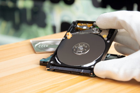 2.5-inch hard disk drive is the part that is used to store data or is called a hard disk as well.