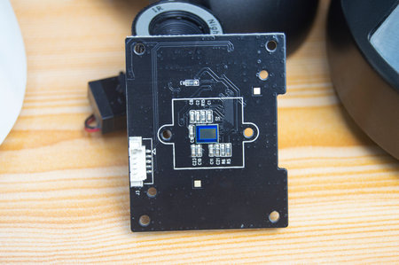 Remove the ip camera to repair cctvの写真素材