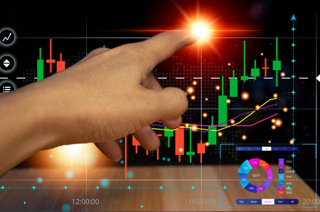 Concepts, success of business operations and receiving profits according to the goals.の写真素材