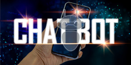 Conceptually, an AI chatbot or artificial intelligence that can naturally communicate through...